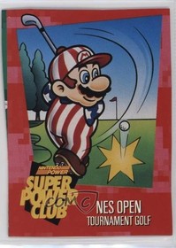1992-95 Nintendo Super Power Club NES Open Tournament Golf #86 0ni9