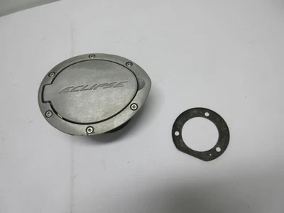 06-12 Mitsubishi Eclipse Gas Fuel Tank Cap Cover Door Lid Aluminum OEM - Image 1 of 4