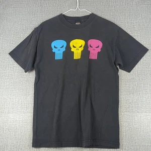 Marvel The Punisher Herren Large T-Shirt Y2k Mehrfarbig Skull Mad Engine Vintage - Bild 1 von 6