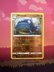 Pokemon Karte Whiscash Rebel Clash Reverse Holo Rare 100/192 Near Mint - Bild 1 von 2