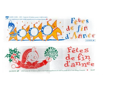 FRANCE 1999 1998 BOOKLETS MNH SEMI-POSTAL  RED CROSS B697B B690 LOT F 2 PHOTO'S - Image 1 of 2