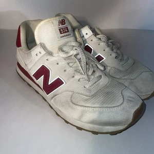 Taglia 11.5D - New Balance 574 Timberwolf Merlot Uomo - Foto 1 di 10