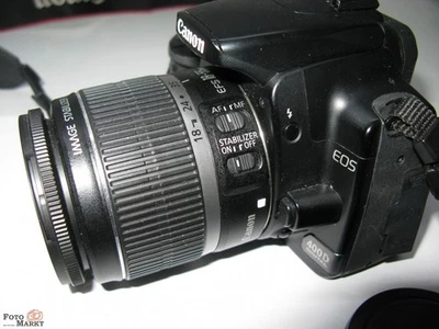 Canon EOS 400D Digitalkamera Objektiv EF-S Zoom 18-55 / 3,5-5,6 IS lens  - Bild 1 von 4