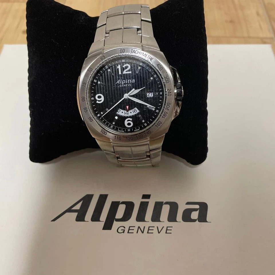 Alpina Avalanche GMT Chronograph Watch 43mm Stainless Steel Tachymeter - Image 1 of 4