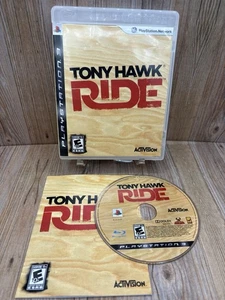 Tony Hawk: Ride (Sony PlayStation 3, 2009) PS3 CIB Complete With Manual Tested - Picture 1 of 6