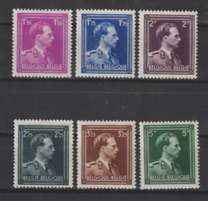 Bélgica - 1943 - COB 641/6** - Scott 286/7 + 289/90 + 292/3 - MNH - - Imagen 1 de 1