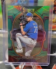 2023 Owen White Select Green Prizm /5