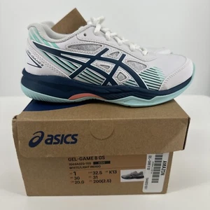 Zapatilla Deportiva Asics Gel Game 8 GS Unisex Niños Blanco Claro Índigo Talla 1 - Imagen 1 de 6