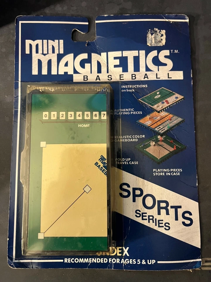 Mini Magnetics Baseball Fundex 1988 New - Image 1 of 1