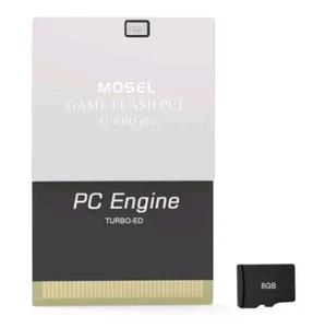 PCE TURBO EVERDRIVE PC ENGINE FLASH CART GAMES CONSOLE MOSEL GAME FLASH PCE - Imagen 1 de 1