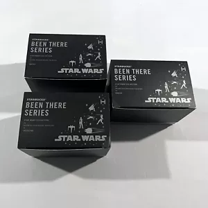 Starbucks Star Wars Been There 2021 Becher Set Tatooine Endor Batuu Serie 2 NEU - Bild 1 von 11