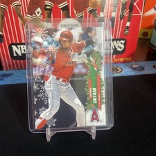 2020 Shohei Ohtani Candy Cane Bat Topps Holiday SP #HW26  LA Angels