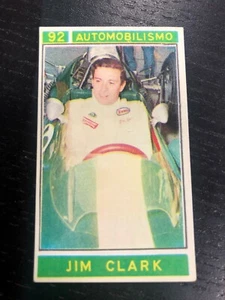 1967 JIM CLARK STICKER PANINI SPORT CHAMPIONS #92 NEW NEAR MINT CONDITION - Picture 1 of 6