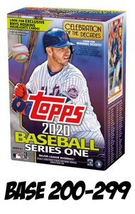 2020 Topps Series 1 Baseball Cards BASE Card 200-299 *PICK A PLAYER* 