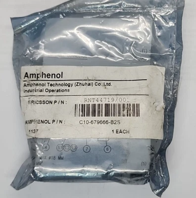 Amphenol  P/N: C10-679666-B2S   [RC 3-5] - Image 1 of 3