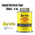 liquid electrical tape - Liquid Electrical Tape Black 4oz w/ Applicator Brush Cap StarBrite 84104
