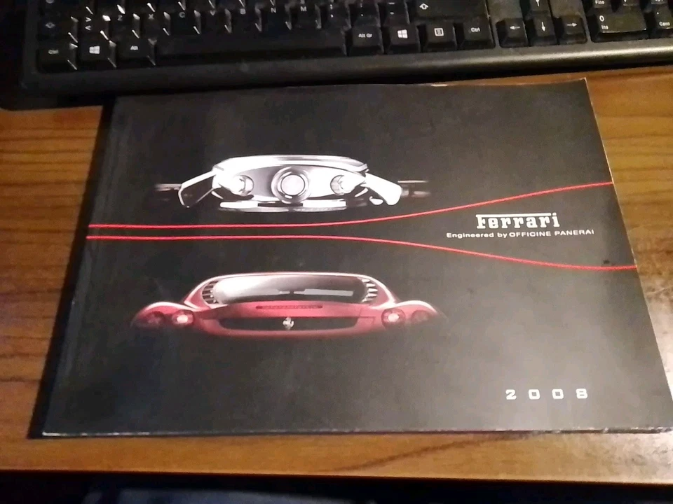brochure  SCUDERIA  FERRARI  PANERAI  , 2008 - Immagine 1 di 4
