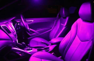 Kit de conversión de luz interior LED púrpura súper brillante para Hyundai Veloster - Imagen 1 de 1