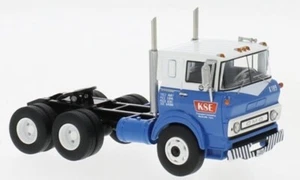 GMC Steel Tilt Cab Sleeper 1964 blue / white NEO 1/64 - Picture 1 of 1