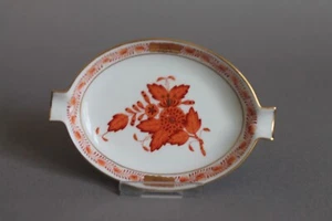 Herend Porzellan Apponyi Orange Aschenbecher Ascher 7784 AOG - Bild 1 von 3