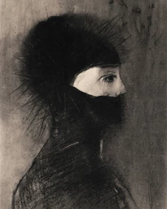 Armor by Odilon Redon 8x10 Art Print 8"x10" - Picture 1 of 3