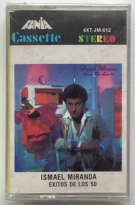SEALED Ismael Miranda ‎– Exitos De Los 50 (Cassette, 1982) Fania Salsa Latin - Image 1 of 2