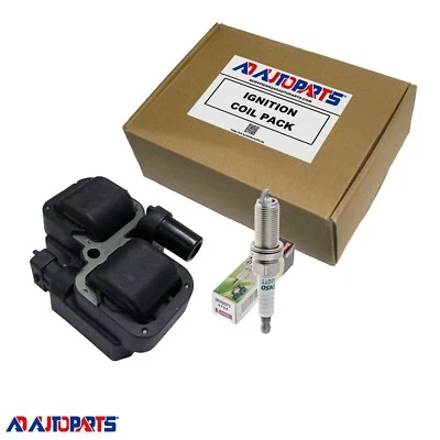1 Ignition Coil + 1 Denso 4704 Iridium TT Spark Plug For Mercedes-Benz G55 SL55 - Image 1 of 4