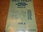 Nissan M-320-A Outboard Boat Motor Parts Catalog Ns 2.5A Etc. See Picture