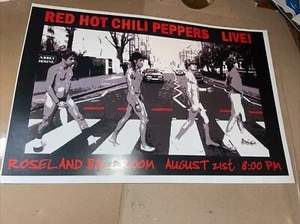 RED HOT CHILI PEPPERS POSTER Roseland ballroom 12x18” - Picture 1 of 1