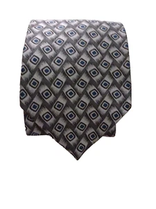 Structure neck tie Men's 100% Silk Made In USA Multi Color - Picture 1 of 5