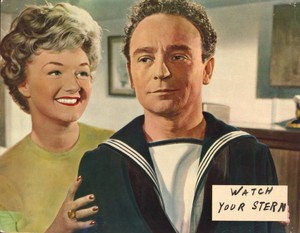 WATCH YOUR STERN - JOAN SIMS / KENNETH CONNOR - RARE ORIGINAL UK LOBBY CARD