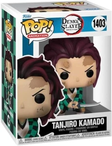 Funko Pop! Cazador de demonios: Tanjiro Kamado #1403 con protector en stock - Imagen 1 de 1