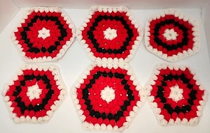 6 HOT PADS Crochet Homemade - Picture 1 of 12