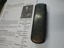 New listing
		1747 William IV Prince of Orange Silver/Brass Engraved Tobacco Box