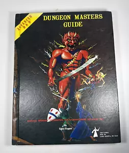 1979 AD&D Advanced Dungeons Dragons Masters Guide 1st Ed Revised TSR Free S&H - Picture 1 of 15