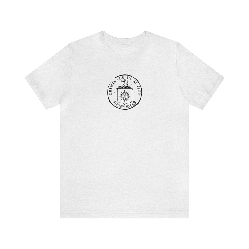 Criminals In Action | CIA Stamp Logo | Short Sleeve Tee  - Image 1 of 1