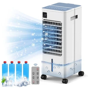 3in1 Aircooler Mobiles Klimagerät 8L Klima Ventilator Luftkühler Fernbedienung - Bild 1 von 8