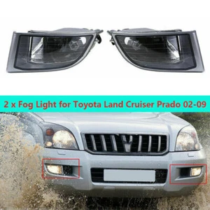 Faro antiniebla parachoques delantero derecho izquierdo Toyota Land Cruiser Prado FJ 120 2002-2009 - Imagen 1 de 8