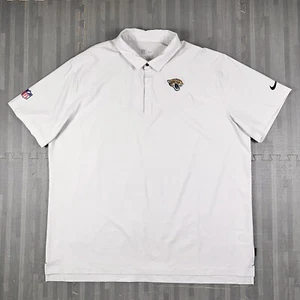Men's Nike Jacksonville Jaguars Sideline Coaches Dri-FIT Polo 3XL Short Sleeve - Picture 1 of 10