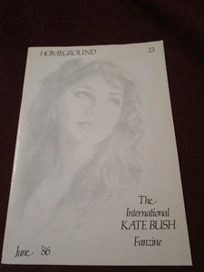 Homeground #23 junio 1986 diario internacional Kate Bush/fanzine con entrevista - Imagen 1 de 3