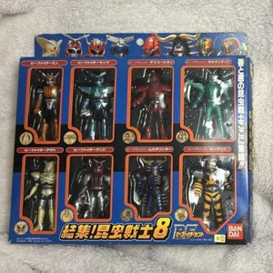 Bandai Beetleborgs Metallix Beefighter Kabuto Insect Warrior 8er Set:JPN - Bild 1 von 3