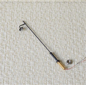 10 x HO scale street lights model railroad antique LED path yard lamppost #SL3 - Picture 1 of 4