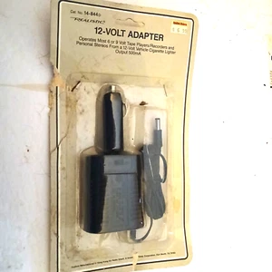 NOS Vintage Radio Shack Réaliste Adaptateur 12 Volts Cat N° 14-844D Tandy Hong Kong - Photo 1/2