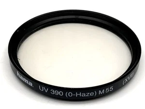 Hama UV 390 (0-Haze) (XVII) Filter 55Mm Circular Filter Thread M55 - Picture 1 of 1