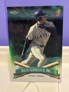 Nice 1998 Topps Finest Jumbo Refractor Ken Griffey Jr ‘490’ - Picture 1 of 2