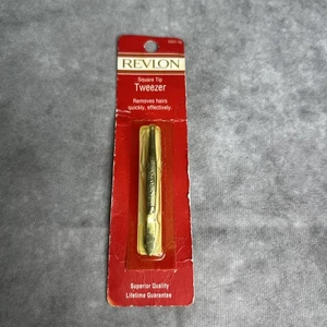 Revlon Square Tweezer 2327-10 NOS New In Package - Picture 1 of 5