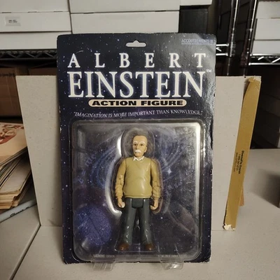 Figura de acción ALBERT EINSTEIN 2003 por Accoutrements paquete sin abrir nueva Foto 1 de 4