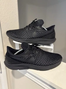 Nike Air Zoom Pegasus Triple Black Running Shoes Athletic Sneakers Men’s Size 12 - Picture 1 of 9
