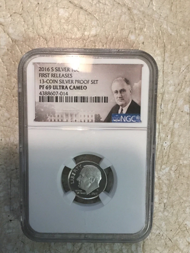 MS69 Ultra Cameo 2016S Roosevelt Dime 10c NGC Special Lbl First Release - Image 1 of 3