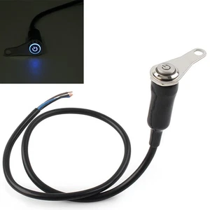 Motorcycle Switch ON/OFF Handlebar Mount Push Button 12V LED Headlight Fog Light - Picture 1 of 11
